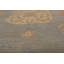 Tapis oriental brun / gris en laine noué à la main 6 pi x 9 pi Oriental