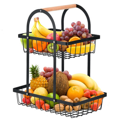 Belfry Kitchen Andrae Metal Fruit Basket