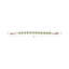 Sagebrook Home 40" Swirled 2" Resin Beaded Garland, Green-1217373232