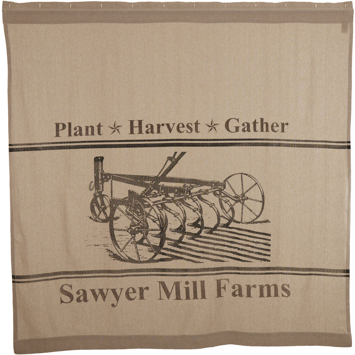 VHC Brands Sawyer Mill Shower Curtain - Thumbnail 3