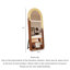 Mid-Century Arched Solid Wood Full-Length Mirror-165717208