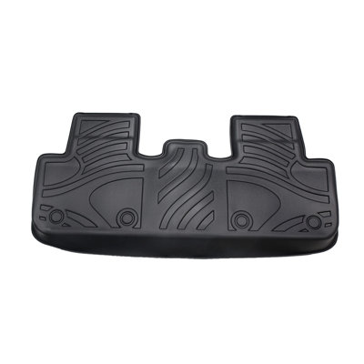 All-Weather TPE Floor Mats for Tesla Model Y (2021-2022) - 6-Piece Waterproof Car Floor Liner Set, Black
