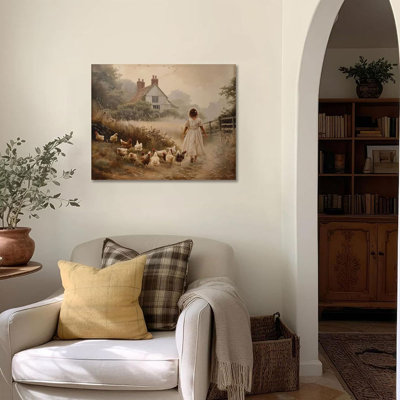 1 Piece Wrapped Canvas Wall Art