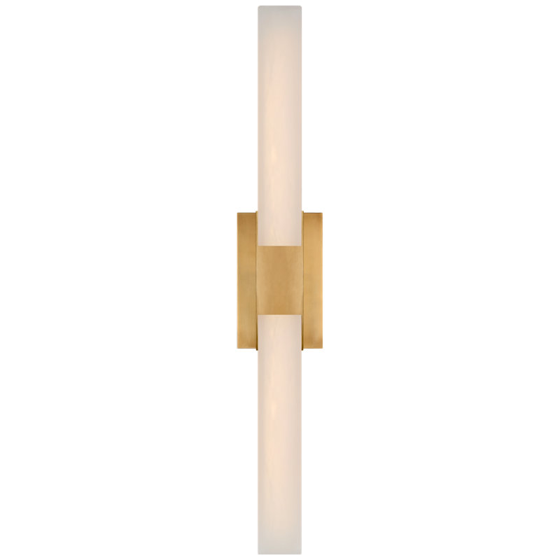 Covet 2 - Light LED Bath Sconce, Antique Burnished Brass