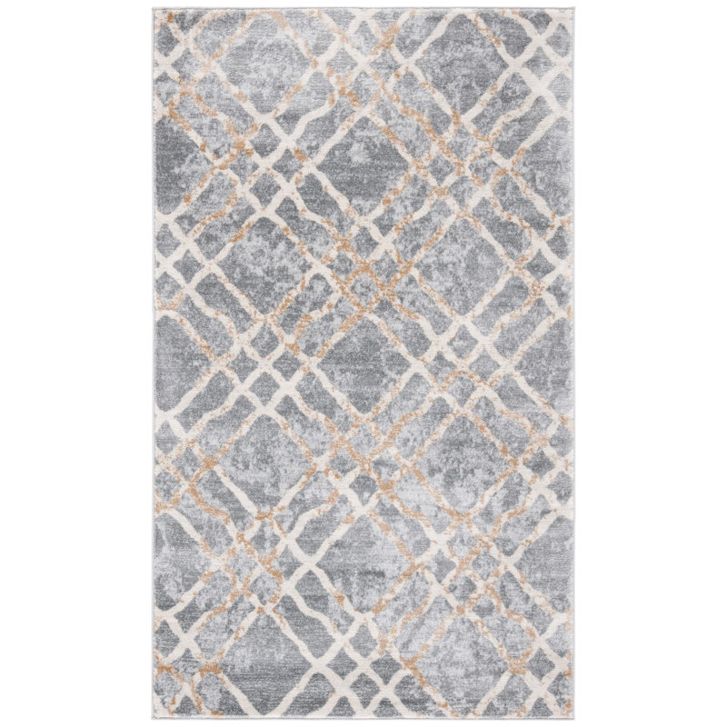 Tapis géométrique Winnols Performance, Rectangulaire 3 pi x 5 pi
