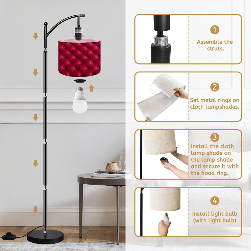  Lampe sur pied Arc