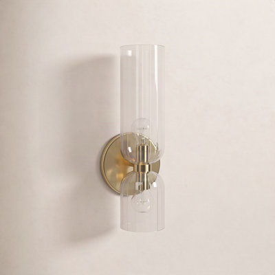 Sahriyah 2-Light Dimmable Armed Sconce