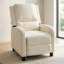 1 Seater Chenille Sofa