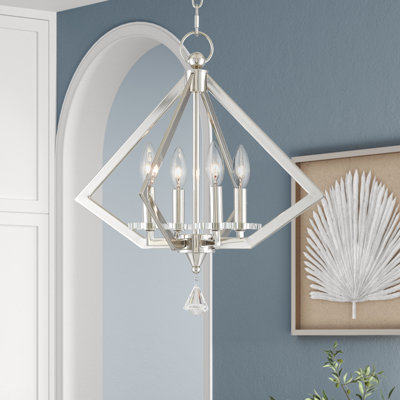 Djanae 4 - Light Dimmable Geometric Chandelier