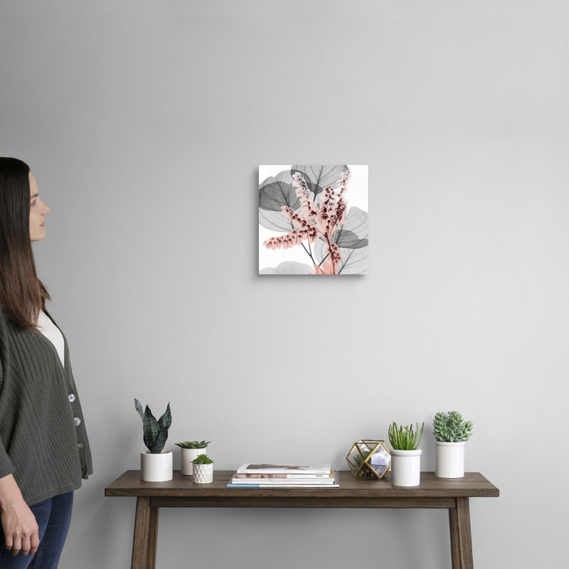 Reproduction d’art sur toile, "blush blush 1" par Albert Koetsier, Toile tendue, H 12 po x l 12 po x P 1,25 po