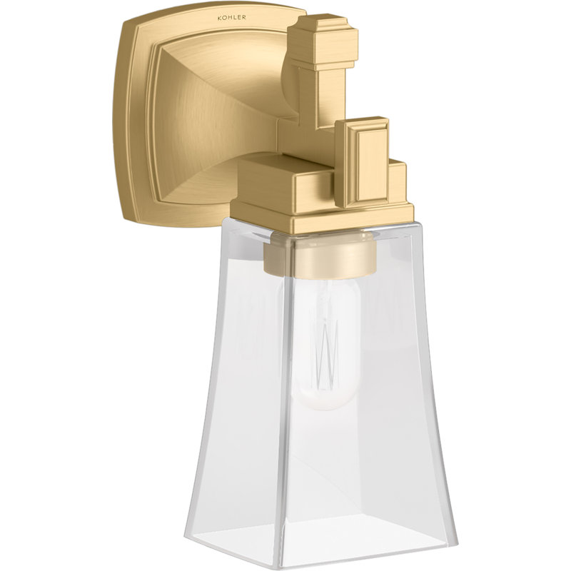 Riff 11 In. One-Light Sconce, Brushed Moderne
