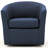 Hansell Upholstered Swivel Barrel Chair-1769212083