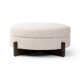 Regan 39" Wide Round Storage Ottoman