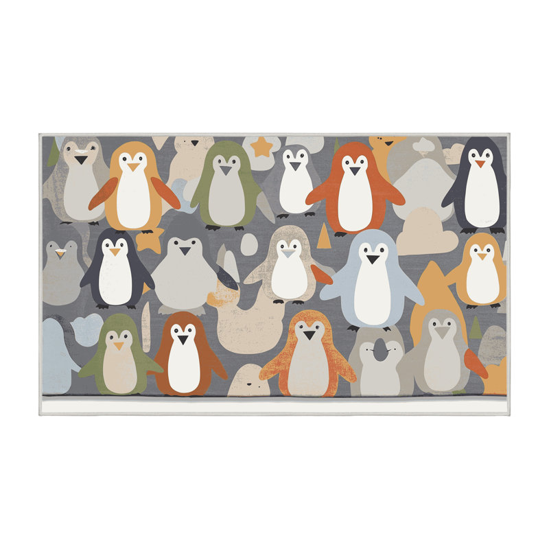 Tapis pour enfants East Urban Home, Rectangle 4pi x 6 pi