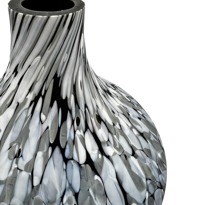 Vase en verre 10 po