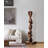 64.96" Brown Wood Decorative Objects