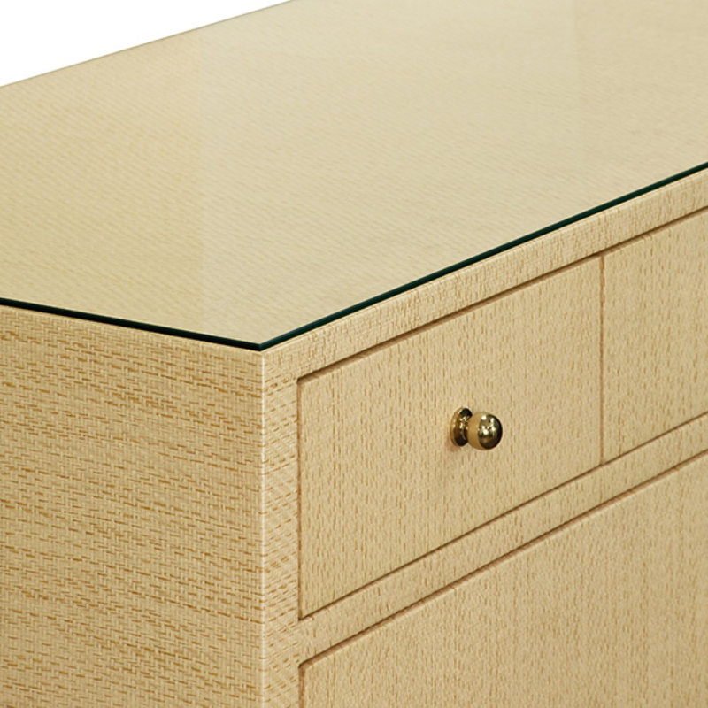Commode sept tiroirs, Tanné