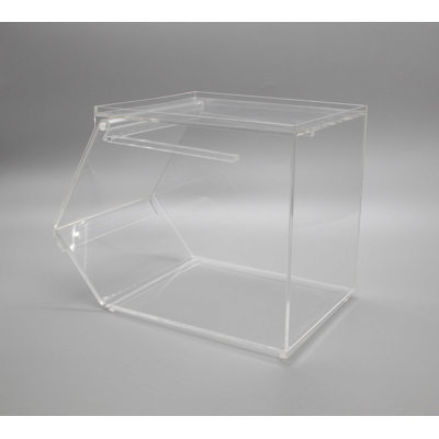 Fixturedisplays® Plexiglass Lucite Clear Acrylic Nesting Candy Bulk Bin Container Box Display 19493
