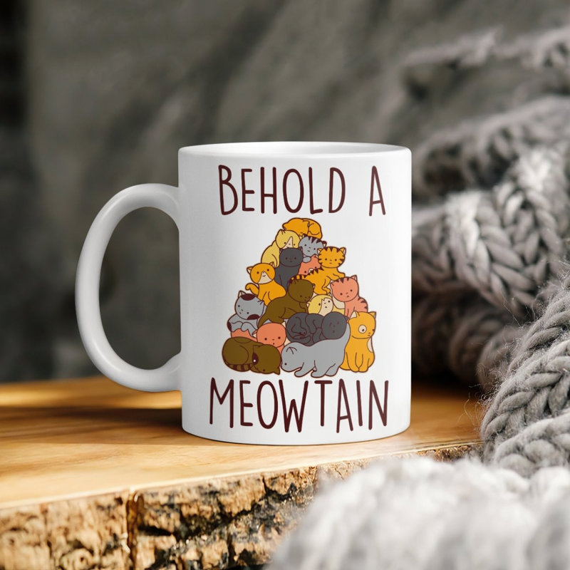 Tasse à chat Behold A Meowtian