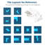 32 Sheets Peel and Stick Backsplash 3D Wall Tile Stick on Backsplash Tile for Kitchen(Kara Gold)