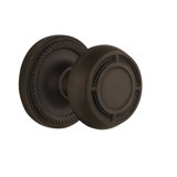 Rope Rosette with Mission Door Knob