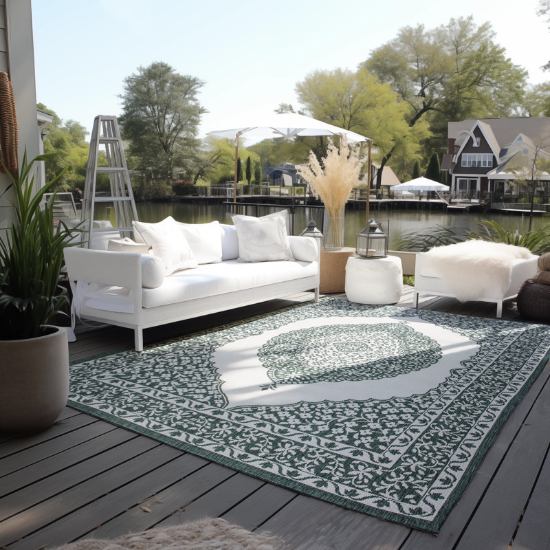 Gemini Ornamental Area Rug, Rectangular 160 x 230cm