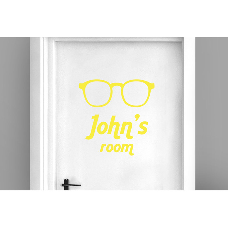 Wall Decal, Bright Yellow