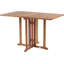 Baltimore Rectangular Wood Folding Outdoor Dining Table , 120cm cm W 70cm cm D
