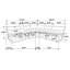 Canapé modulaire inclinable électrique double Hayden