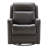 Louisa Genuine Leather Swivel Glider Power Recliner-101370427