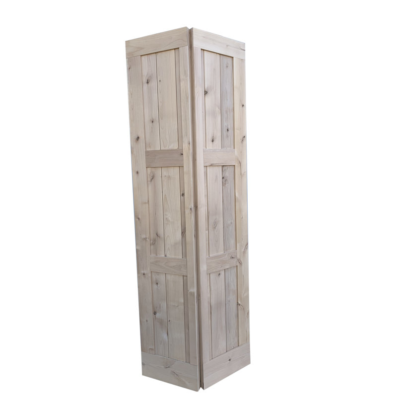 Lubann 32 in. W x 84 in. H Unfinished Barn Door