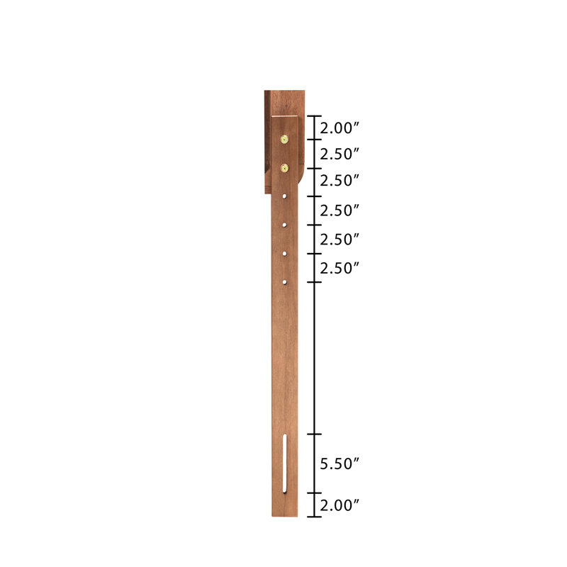 Solid Wood Headboard, King