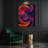 Digital Abstraction 89 Red Canvas Wall Art-1291940713