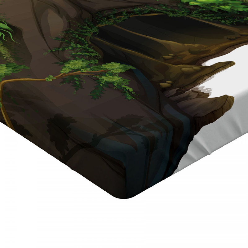 Drap ajusté nature, Drap-housse grand
