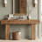 Solid Wood Console Table, 63-inch Long Farmhouse Entryway Table, Sofa Console Behind Couch, For Foyer, Hallway, Living Room