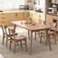 Table de salle à manger en bois massif de qualité-106897425