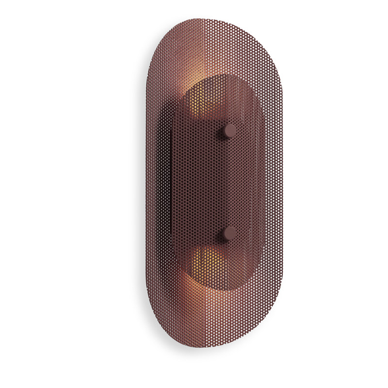 Filter 2 - Light Flush Mounted Sconce, Oxblood