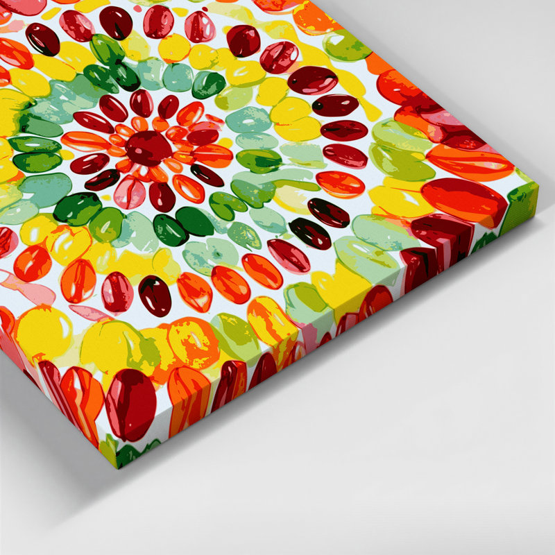 Art mural sur toile Desserts Lifesavers, H 12 po x l 12 po