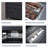 Rectangle Aluminum Propane Smokeless Fire Pit Table