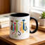 1pc Mug Suitable for Home & Office - Slender Cat-Themed Kitten Cup with Kitten Design, Suitable for Hot/ Beverages.