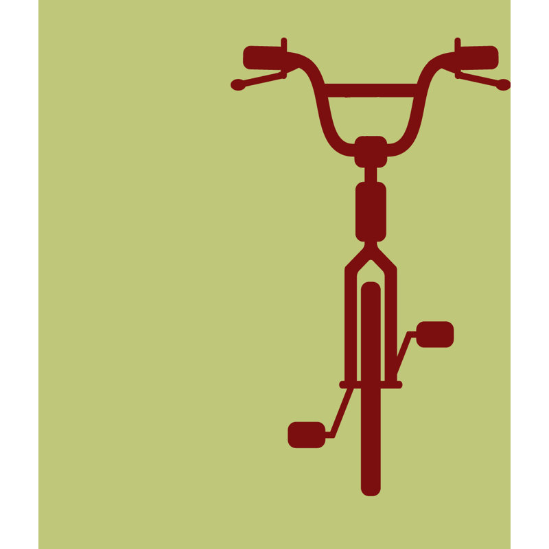 Décalcomanie murale vélo Haskin, Canneberge