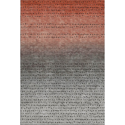 Premium Machine Washable Ariel AMF2009 Abstract Rug