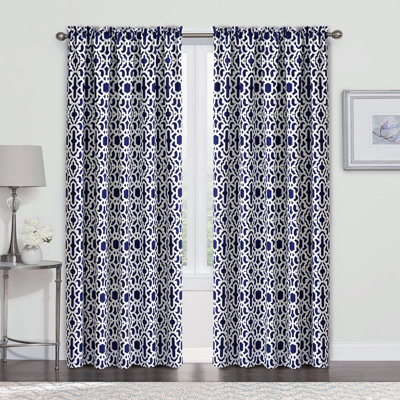 Semi Sheer Curtain Pair