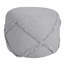 Repose-pieds cylindrique en coton 18 po