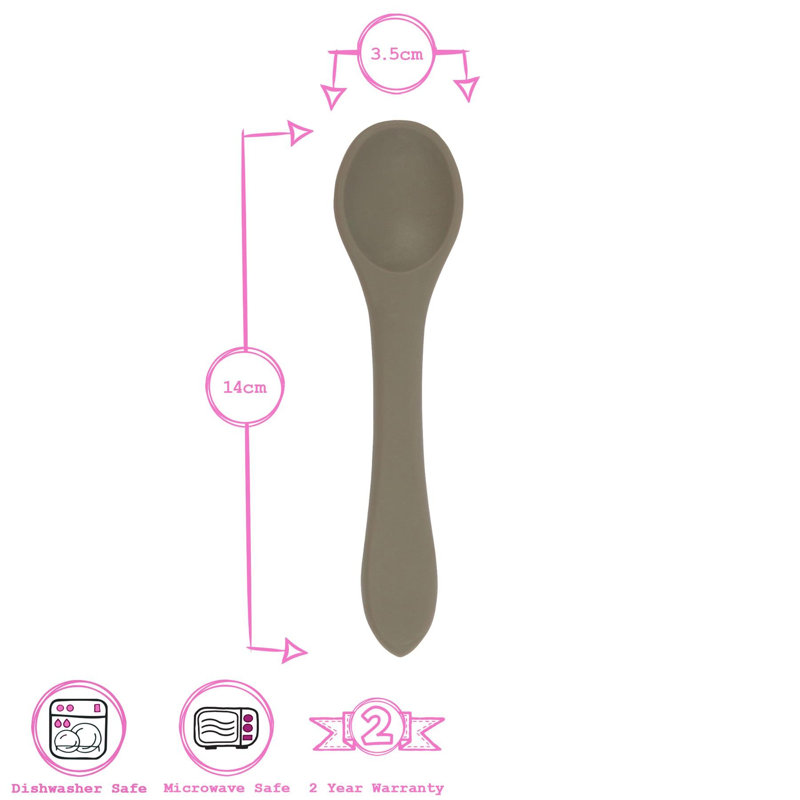 Baby Flatware, Green