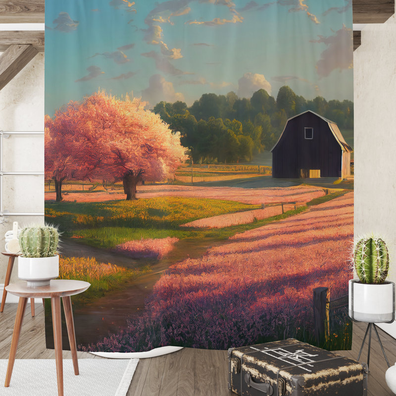 Shower Curtain, 72" H x 70" W