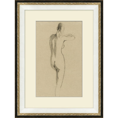 Charcoal Nude 1 Print