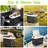 Advwin 31Quart/30L Car Refrigerator 12 Volt Electric Cooler, Portable Plug In Car Cooler For Camping, Travel, Rv, Black