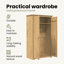 Manufactured Wood Wardrobe