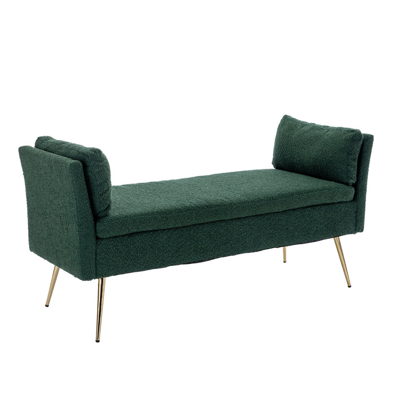 Banc de salon / banc de bout de lit, Émeraude
